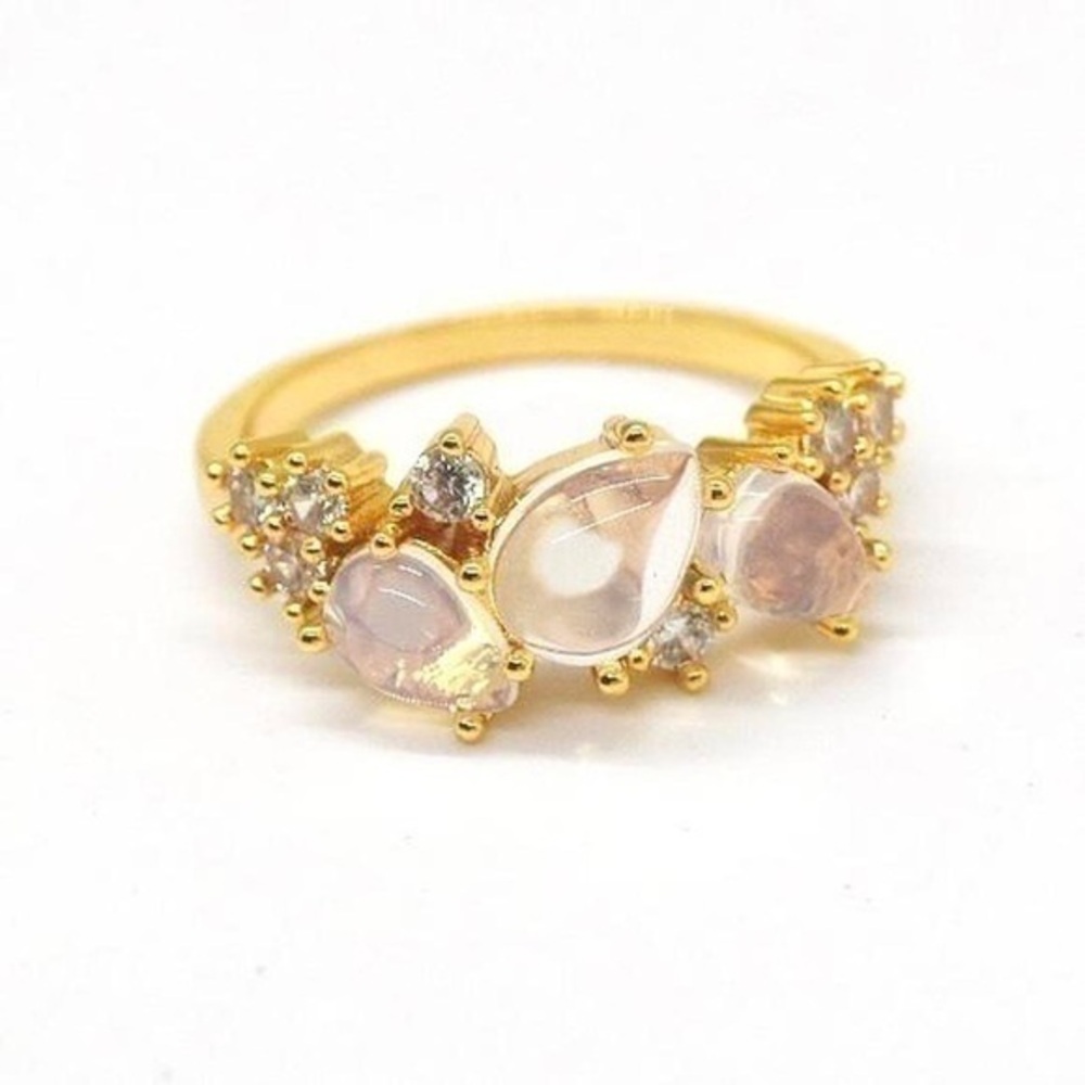 Cluster Gemstone Ring